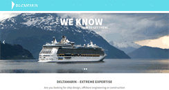 Desktop Screenshot of deltamarin.com