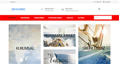 Desktop Screenshot of deltamarin.com.tr